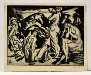 <em>Untitled (Four Nudes in a Landscape)</em>, 1923