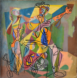 <em>Two Figures Abstraction</em>, 1930s