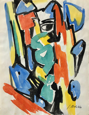 <em>Untitled Abstraction</em>, 1940s